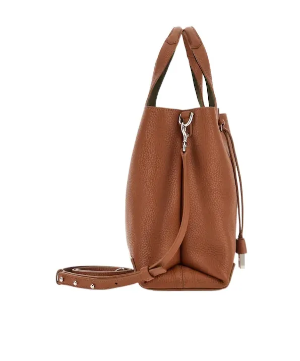 H Logo Charm Shopping Bag