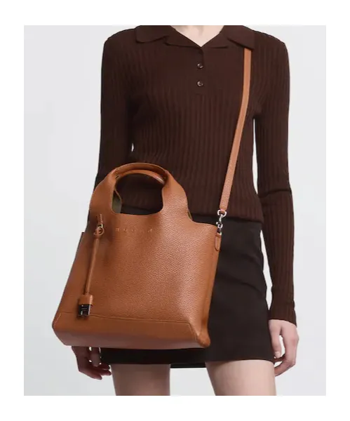 H Logo Charm Shopping Bag