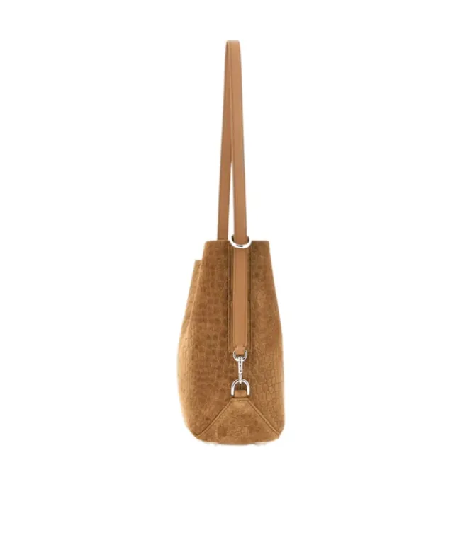 Hocket Embossed Shoulder Bag