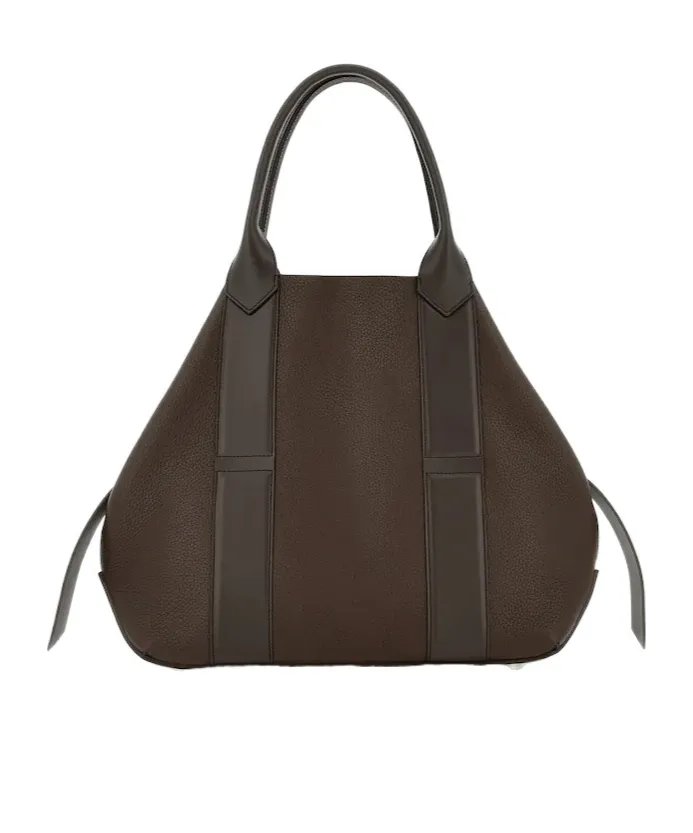 Leather Panelled Shoulder Bag