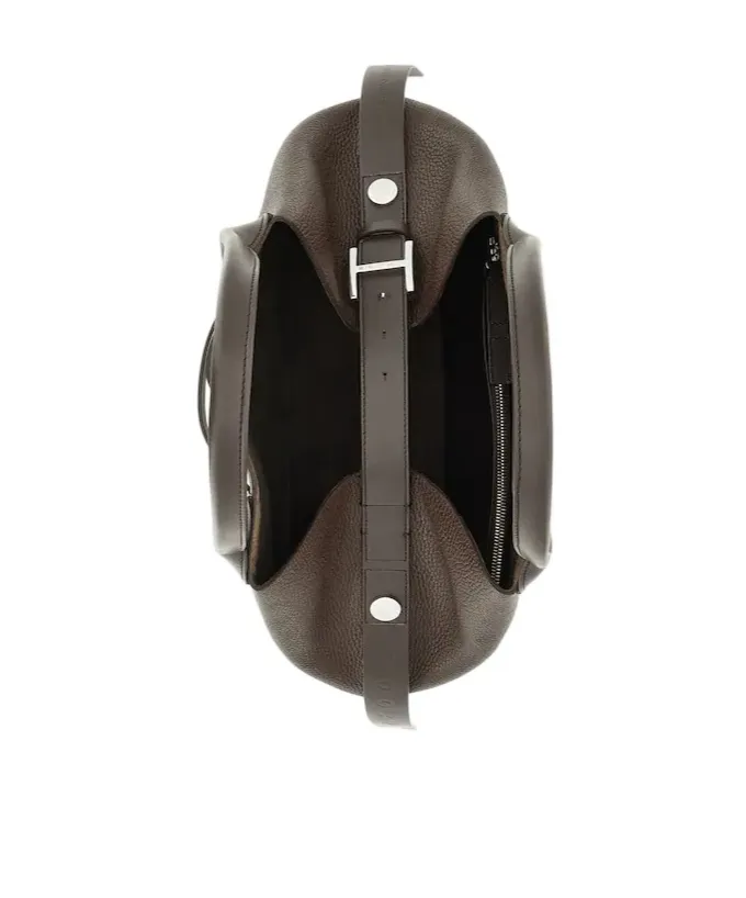 Leather Panelled Shoulder Bag