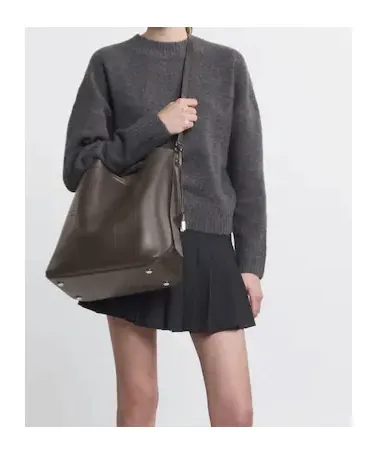 Panelled Shoulder Bag