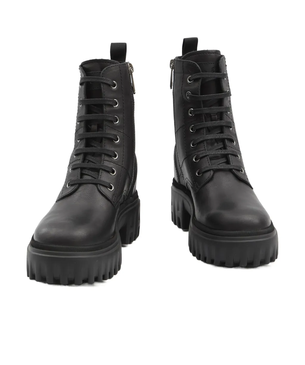 Lace-Up Platform Boots