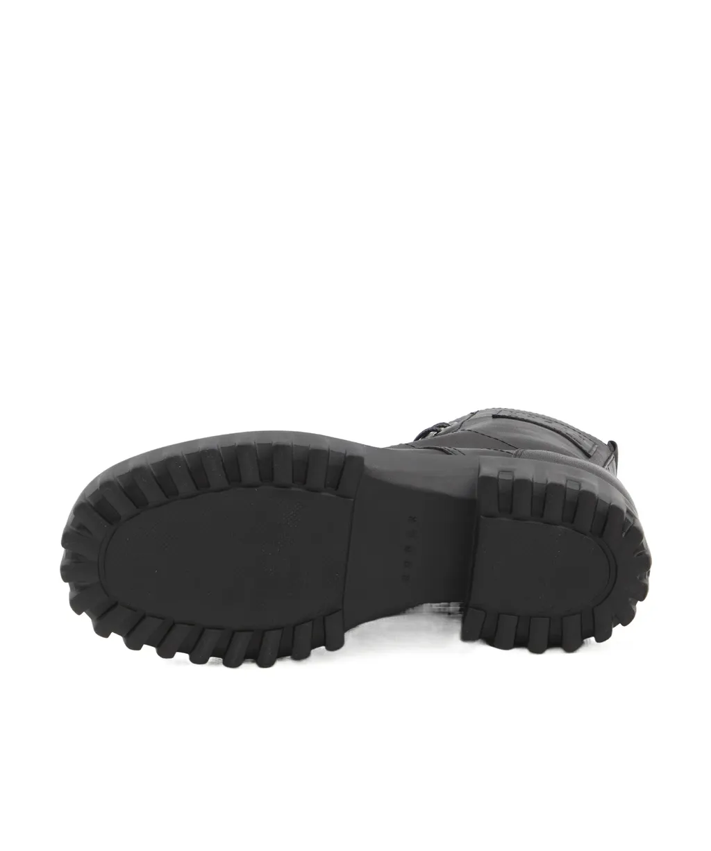 Lace-Up Platform Boots