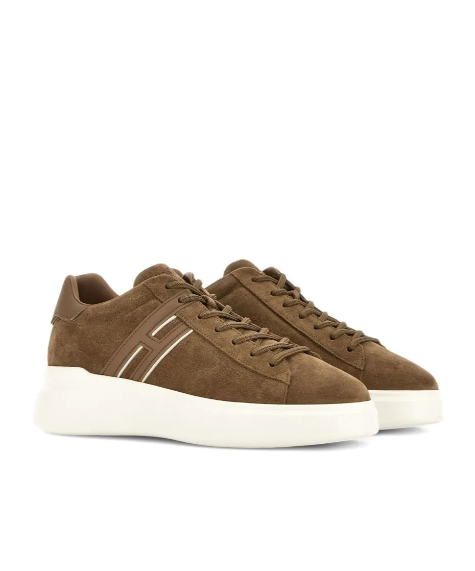 H580 Side H Patch Sneakers