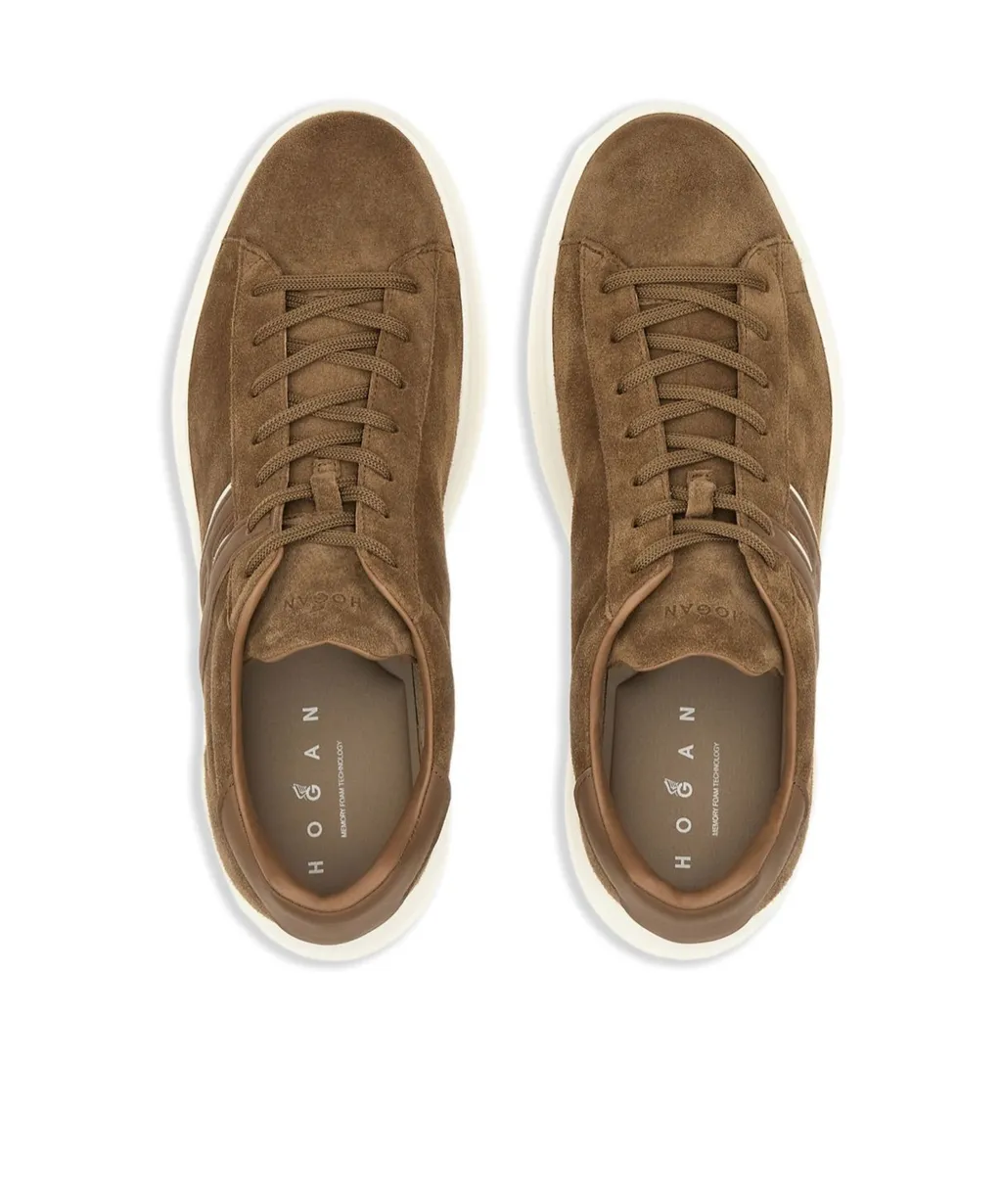 H580 Side H Patch Sneakers