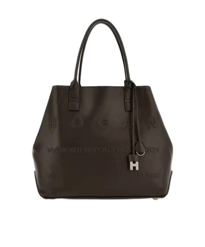 Script Medium Shopping Bag