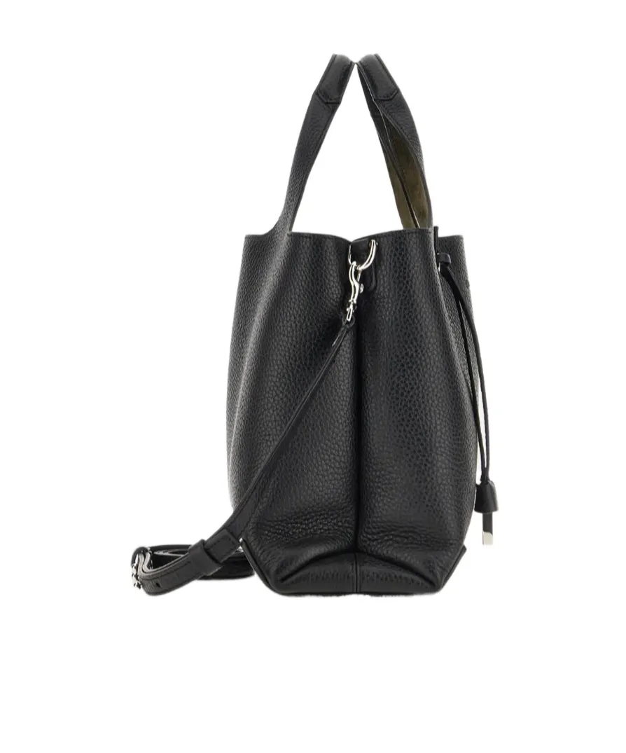 H Logo Charm Shopping Bag