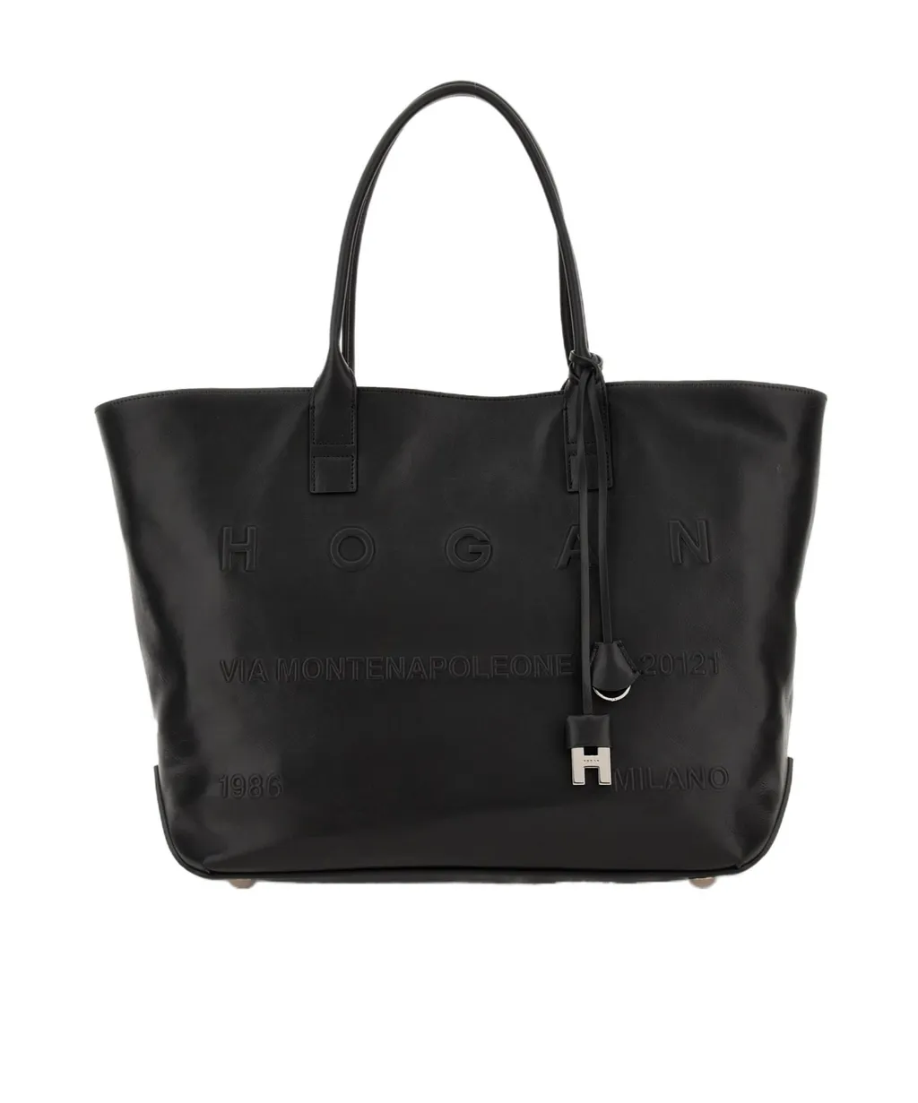 Script Medium Shopping Bag