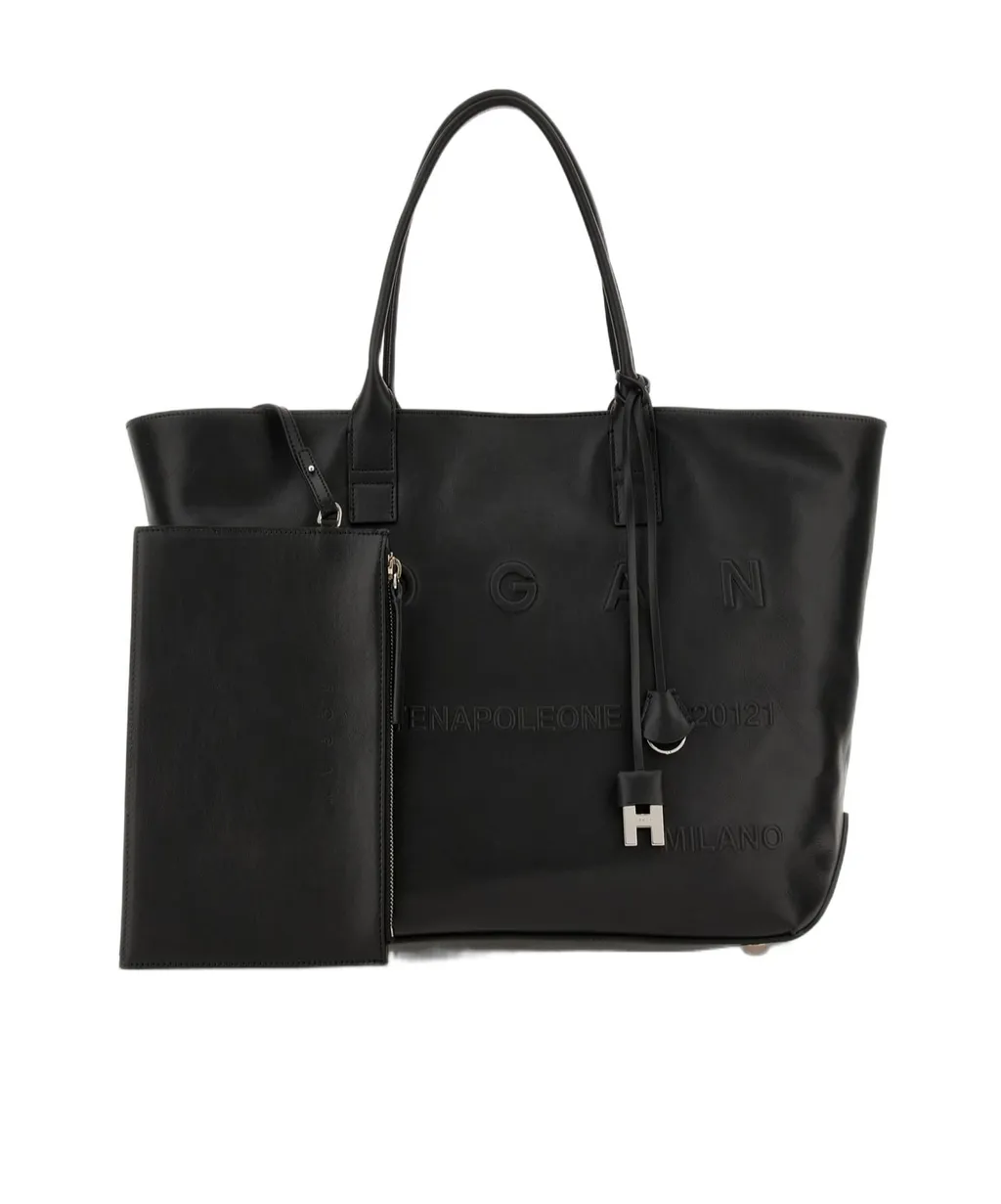 Script Medium Shopping Bag