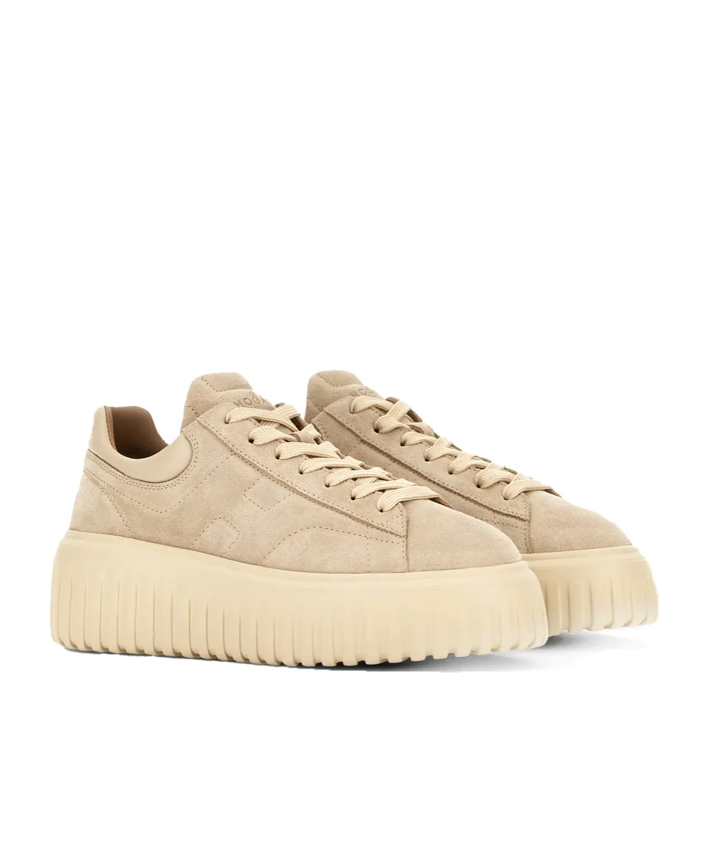H-Stripes Lace-Up Sneakers