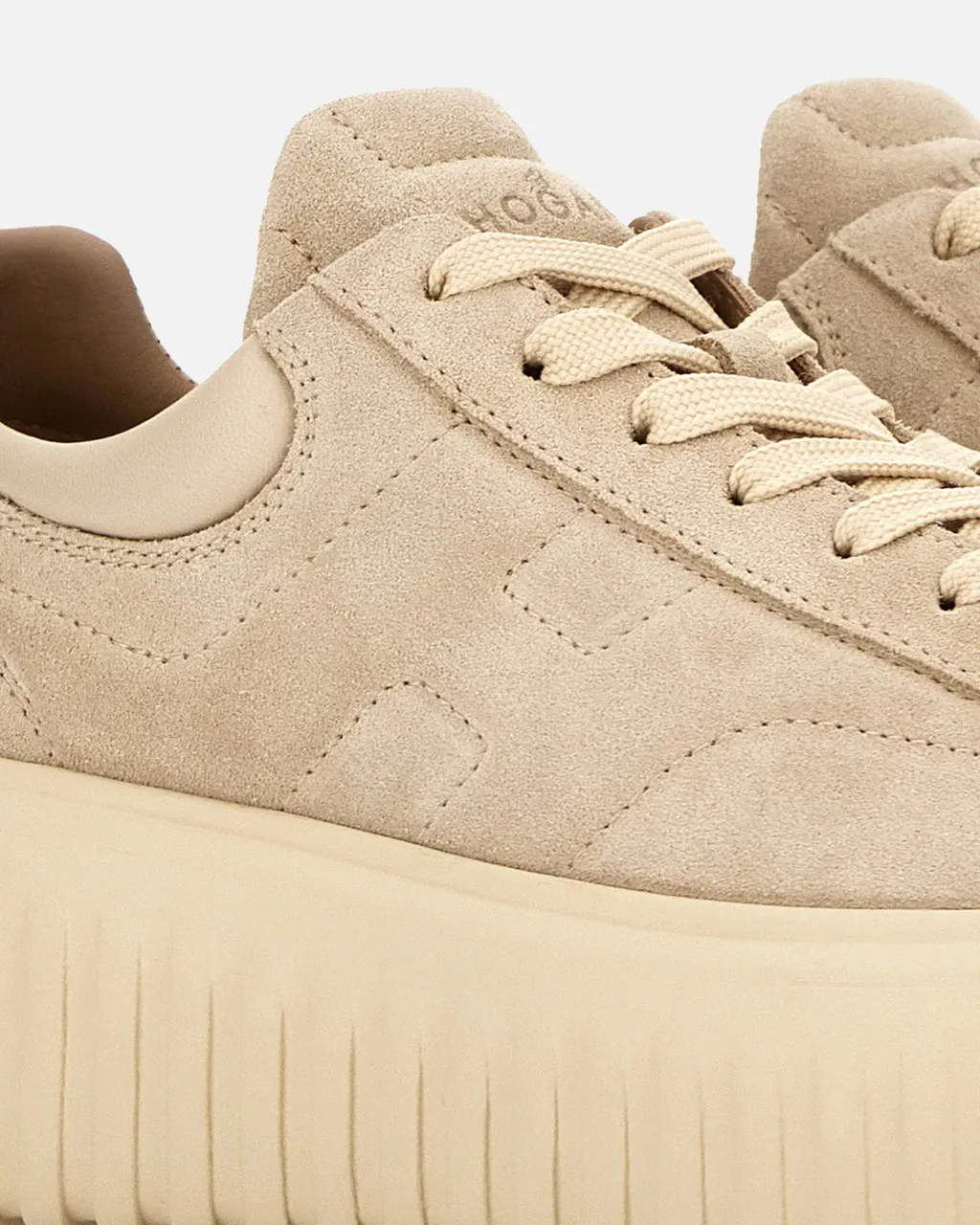 H-Stripes Lace-Up Sneakers