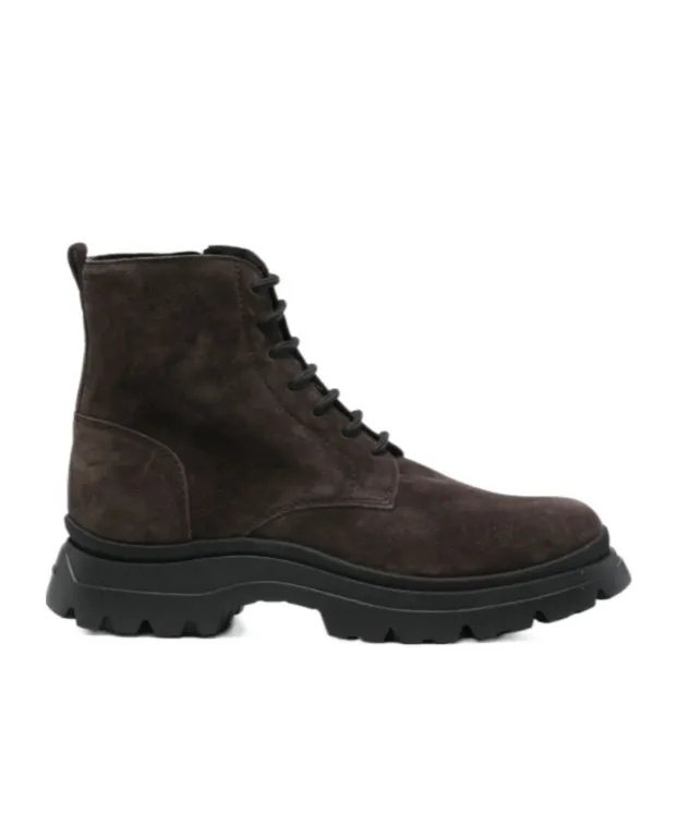 Lace-Up Ankle Boots