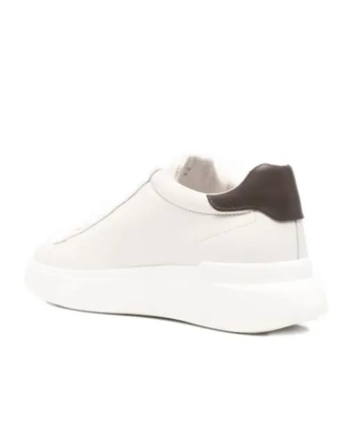 Round-Toe Low-Top Sneakers