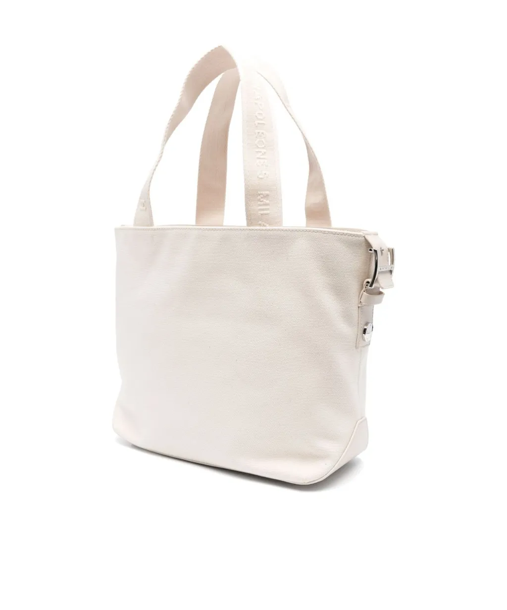 Medium Script Open Top Tote Bag