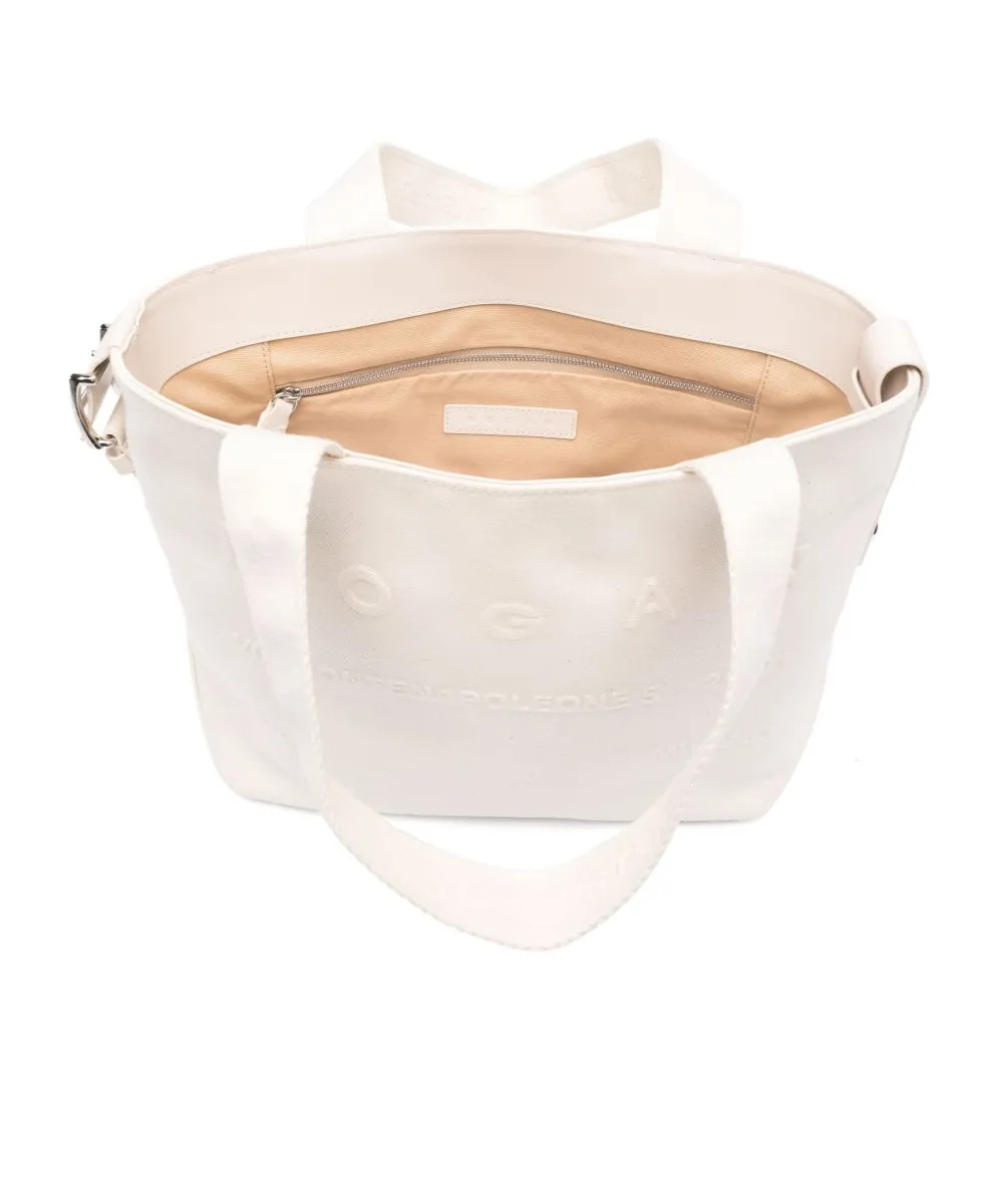 Medium Script Open Top Tote Bag