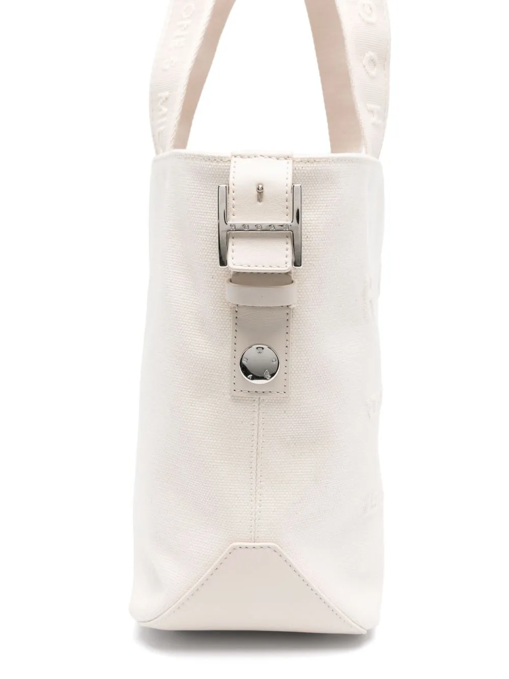 Medium Script Open Top Tote Bag
