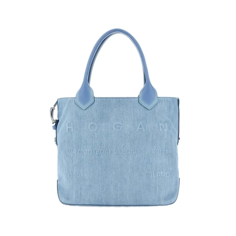 Medium Script Shopping Bag