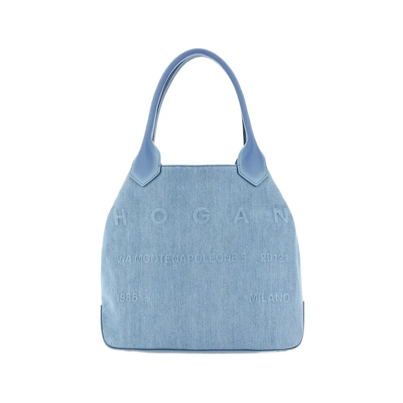 Medium Script Shopping Bag