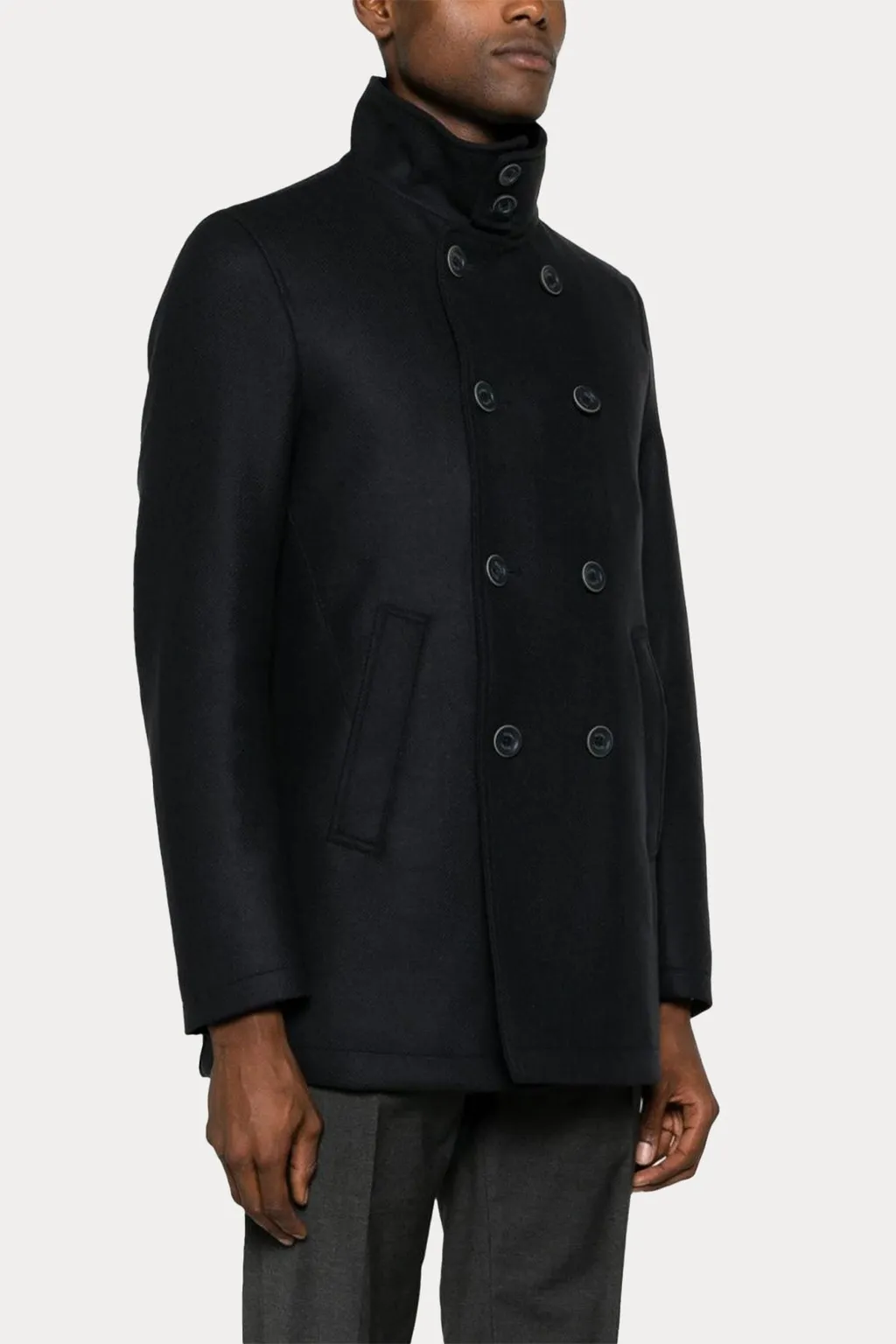 Double-Breasted Coat