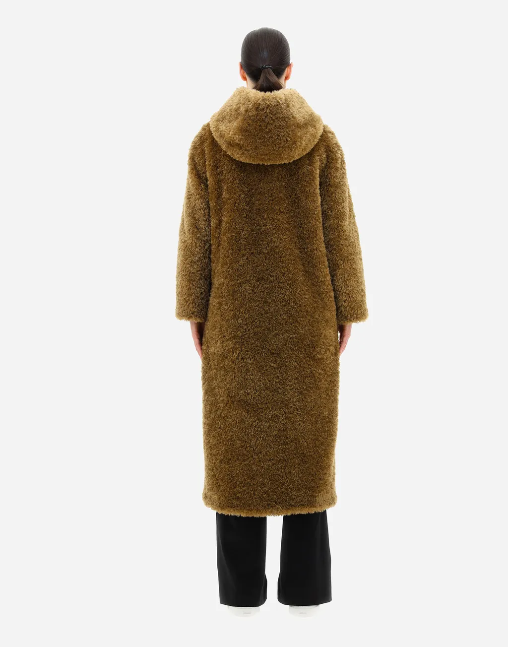 Long Sleeved Hooded Coat