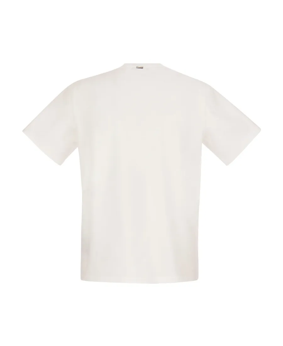 Stretched Crewneck T-Shirt