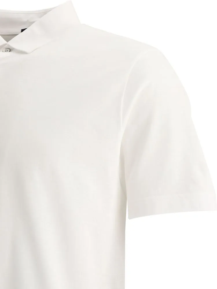 Button Detailed Short-Sleeved Polo Shirt