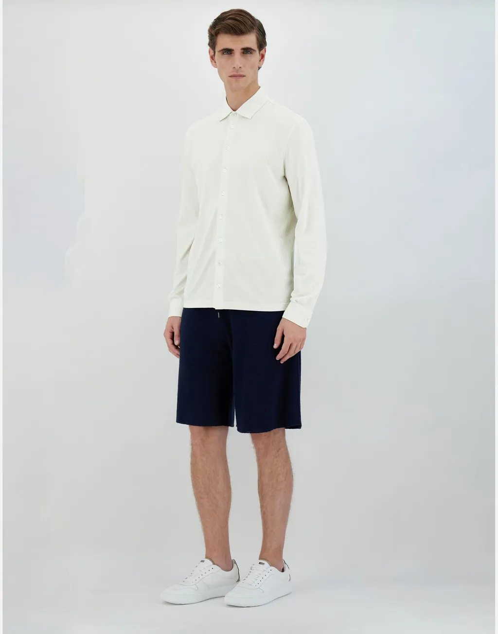 Buttoned Long Sleeved Shirt