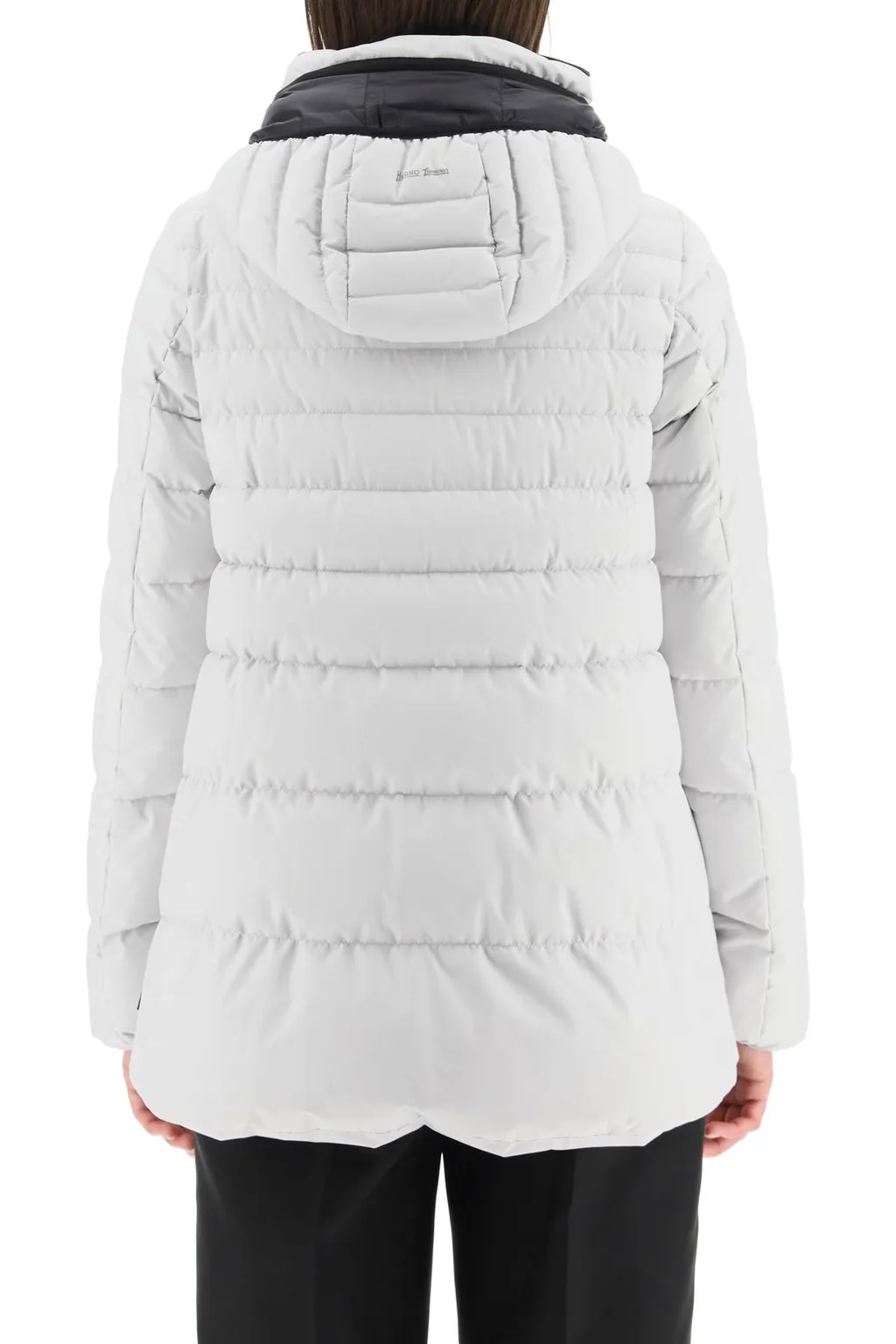 High-Neck Zip-Up Padded Jacket