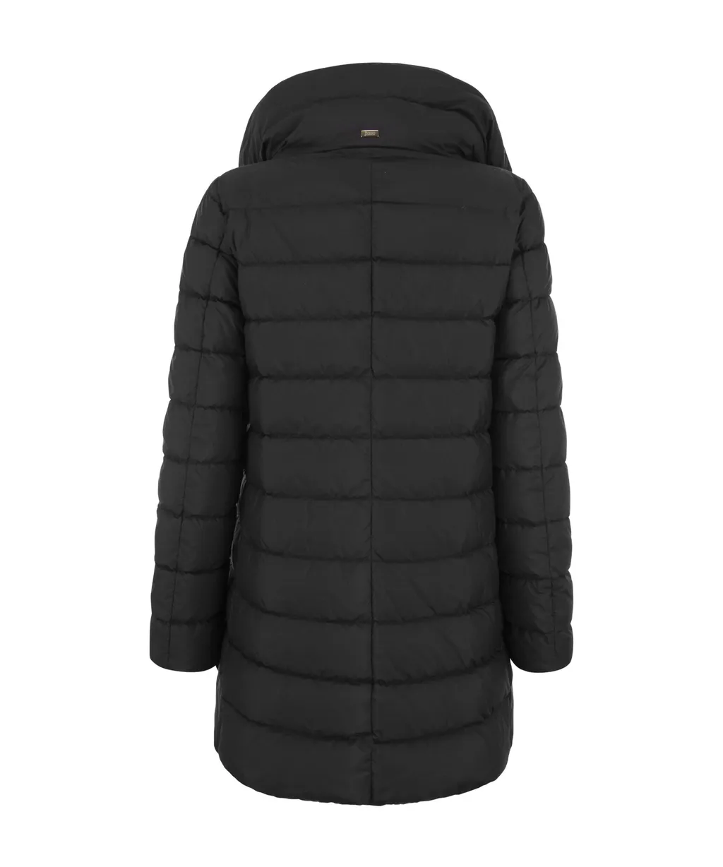 Zip-Fastening Padded Coat