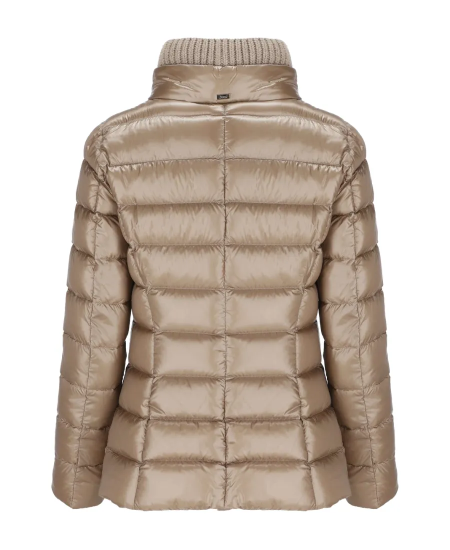 Zip-Up Quilted Padded Jacket