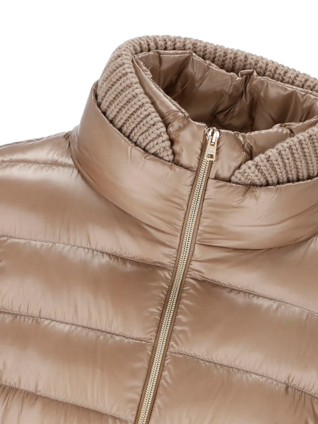 Zip-Up Quilted Padded Jacket
