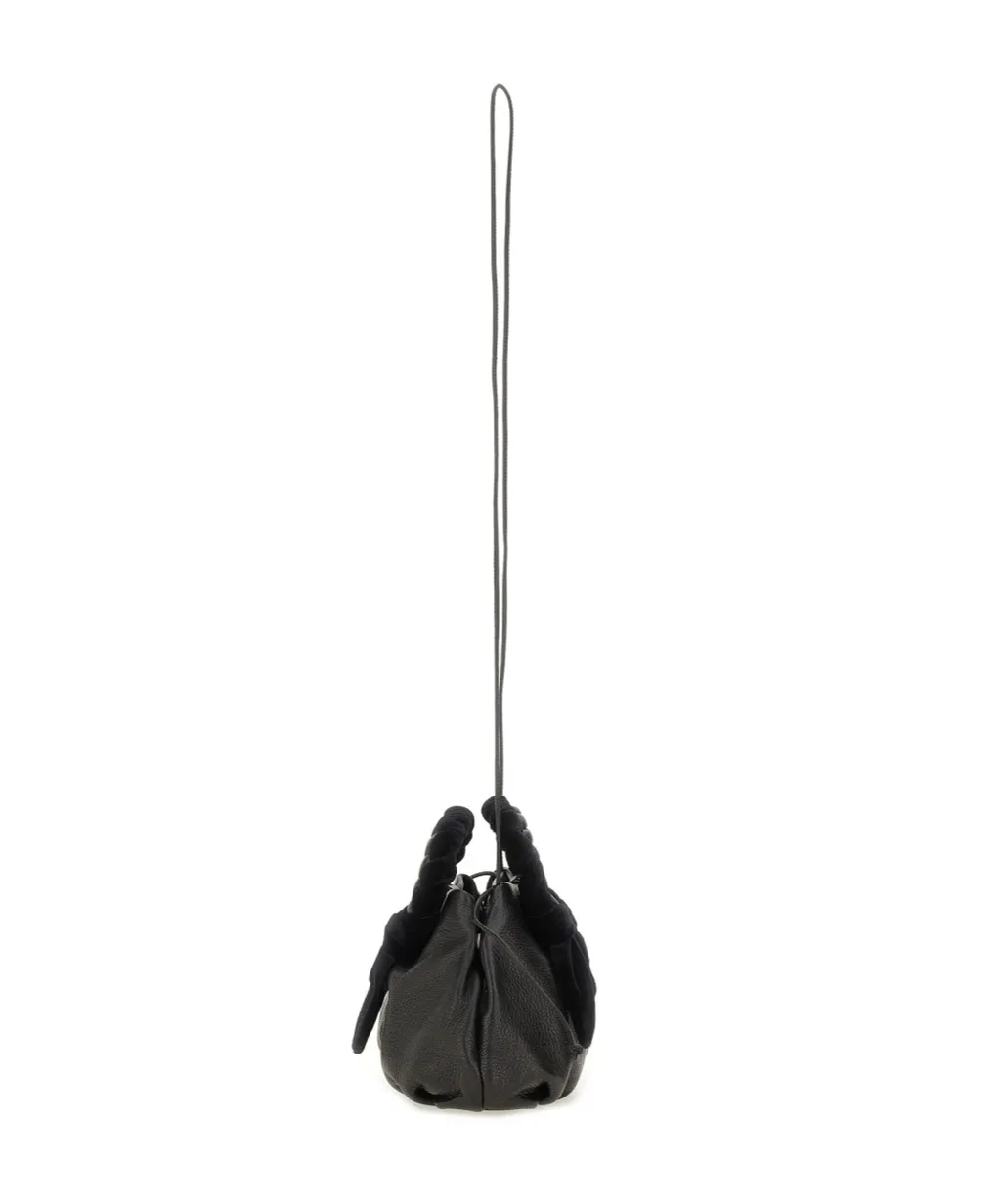Bombon Velvet Drawstring Foulard Bag
