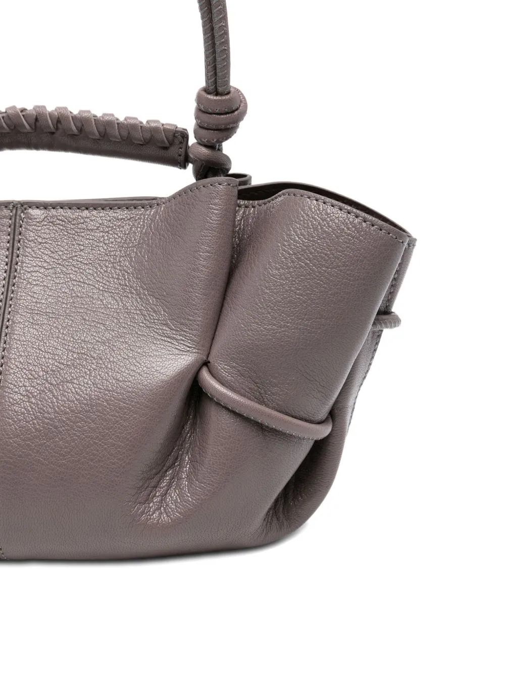 Arta Braided-Handle Shoulder Bag