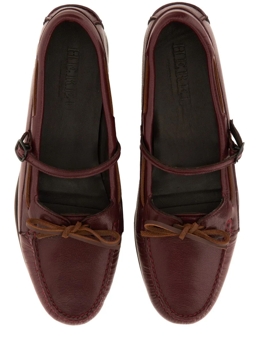 Mary Jane Bow-Detail Loafers