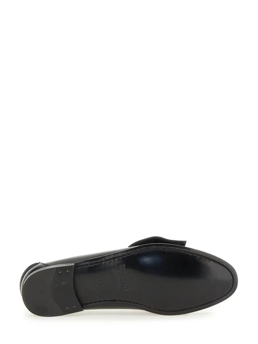 Bow Detail Slip-On Loafers