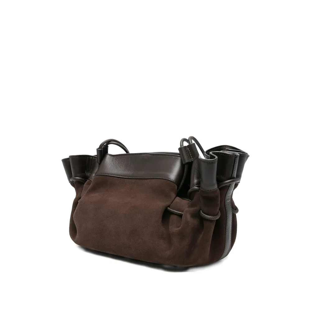 Ruffled Tote Bag