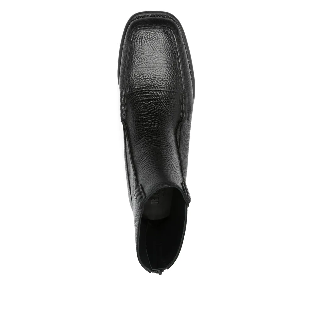 Zipper Ankle Boots