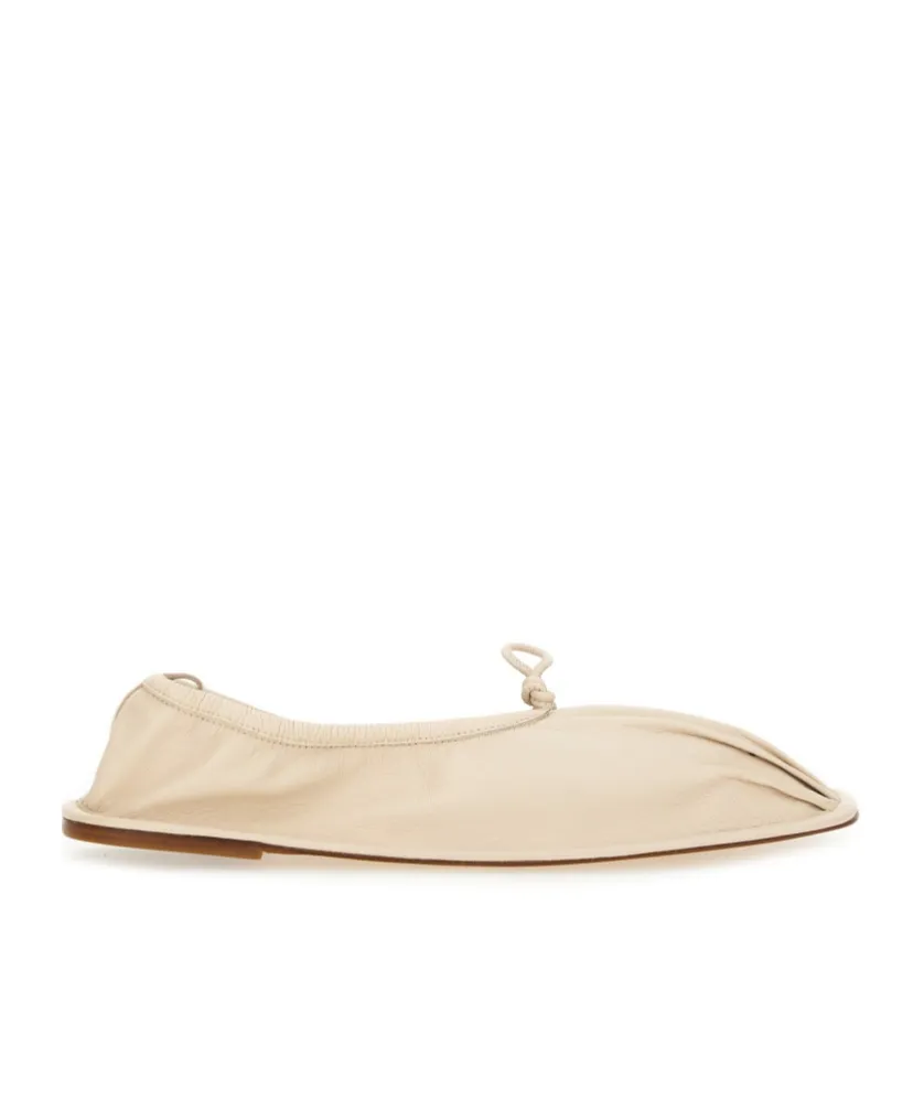 Elasticated Detailed Slip-On Flat Shoes