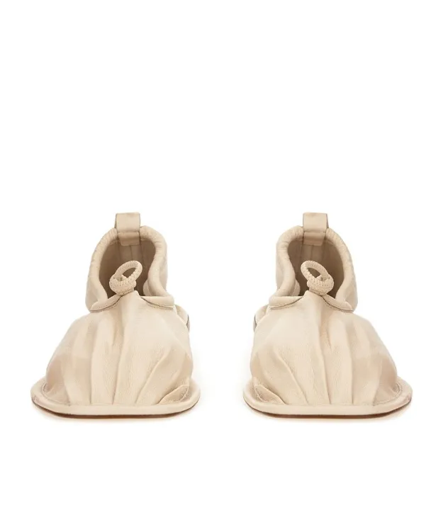 Elasticated Detailed Slip-On Flat Shoes
