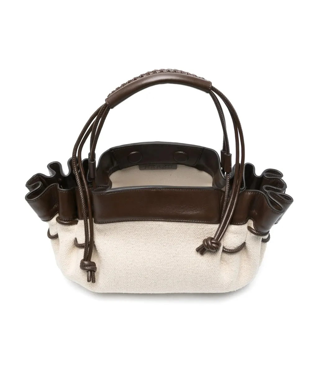Pleated Tote Bag