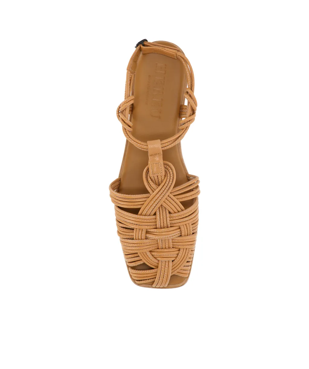 Mantella Square Toe Interwoven Sandals