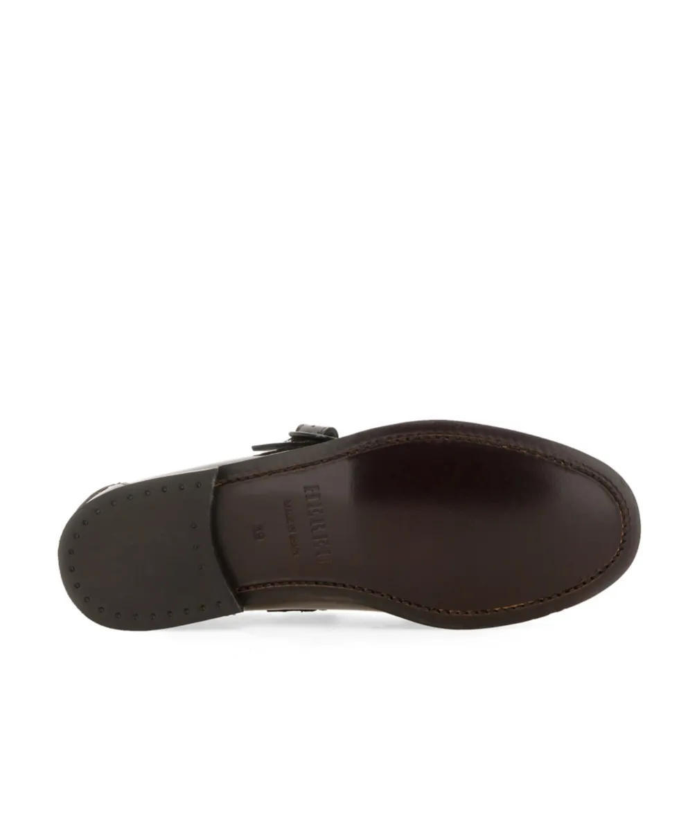 Alber Round-Toe Flat Shoes