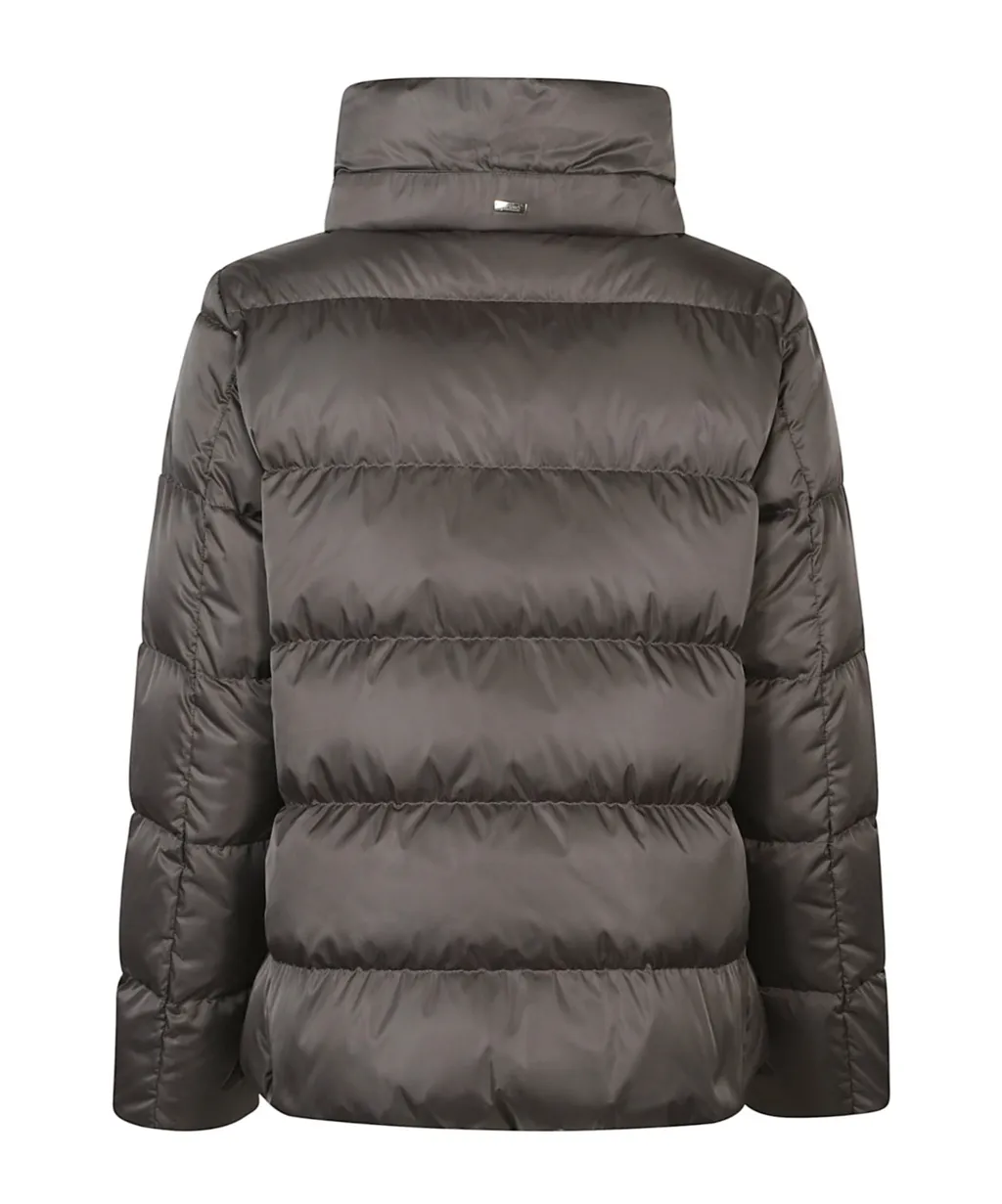 Logo Plaque Padded Jacket