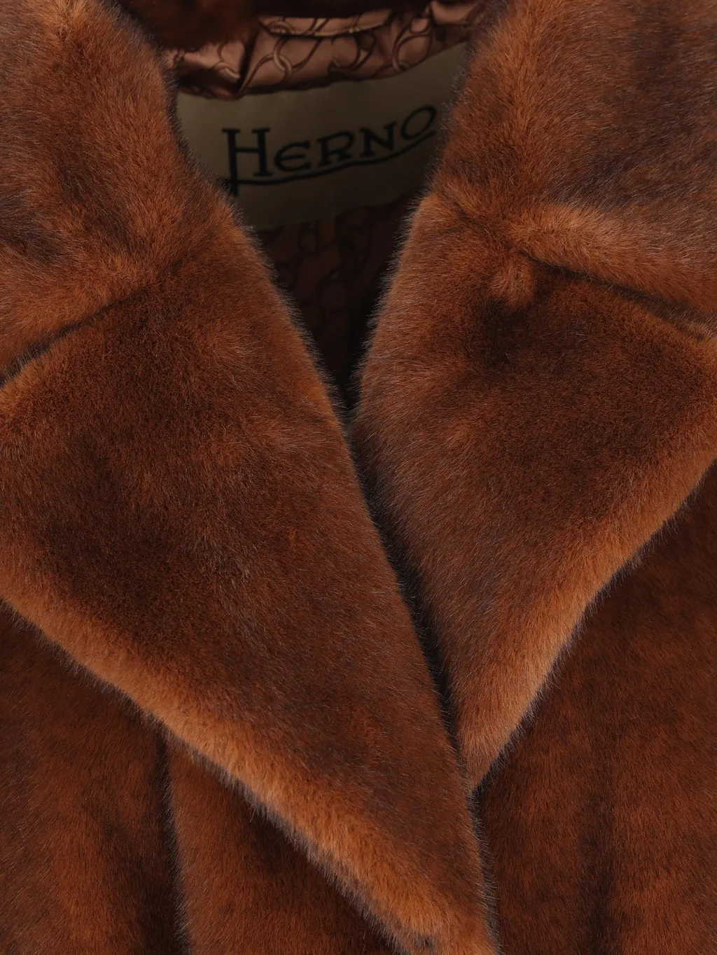 Belted Lapel Collar Coat