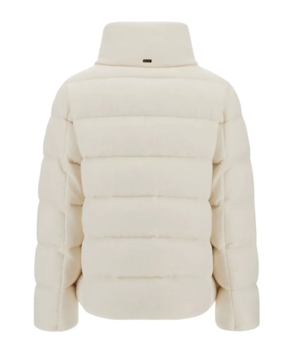 Quilted High-Neck Jacket