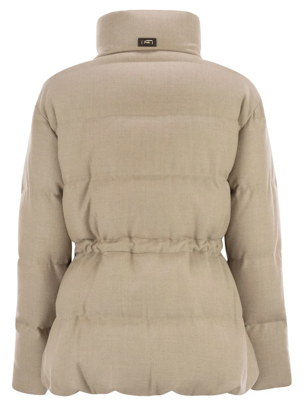 High-Neck Down Short Parka