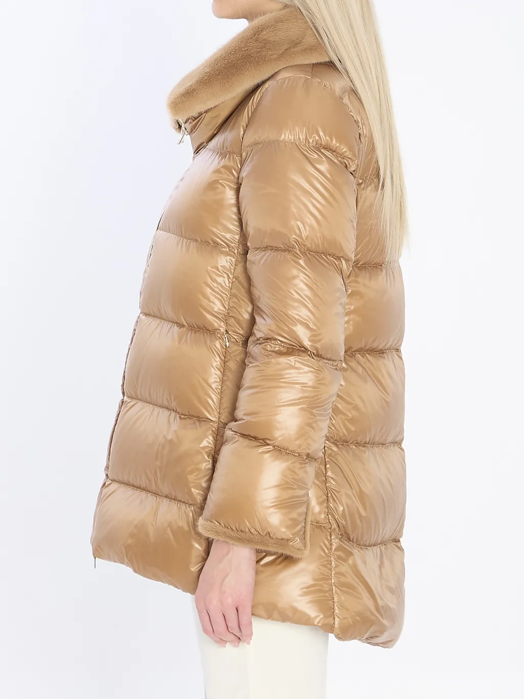 Padded Zip-Up Down Jacket