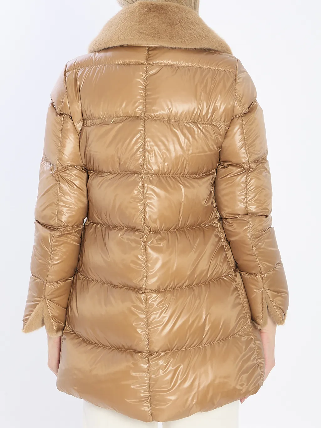 Padded Zip-Up Down Jacket