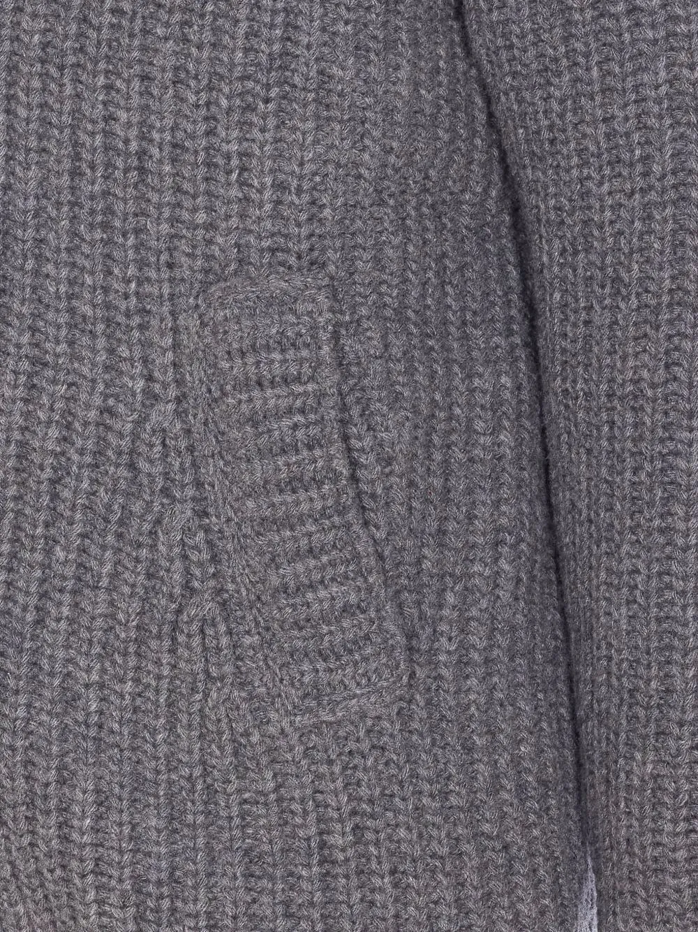 Hooded Knitted Button-Up Cardigan